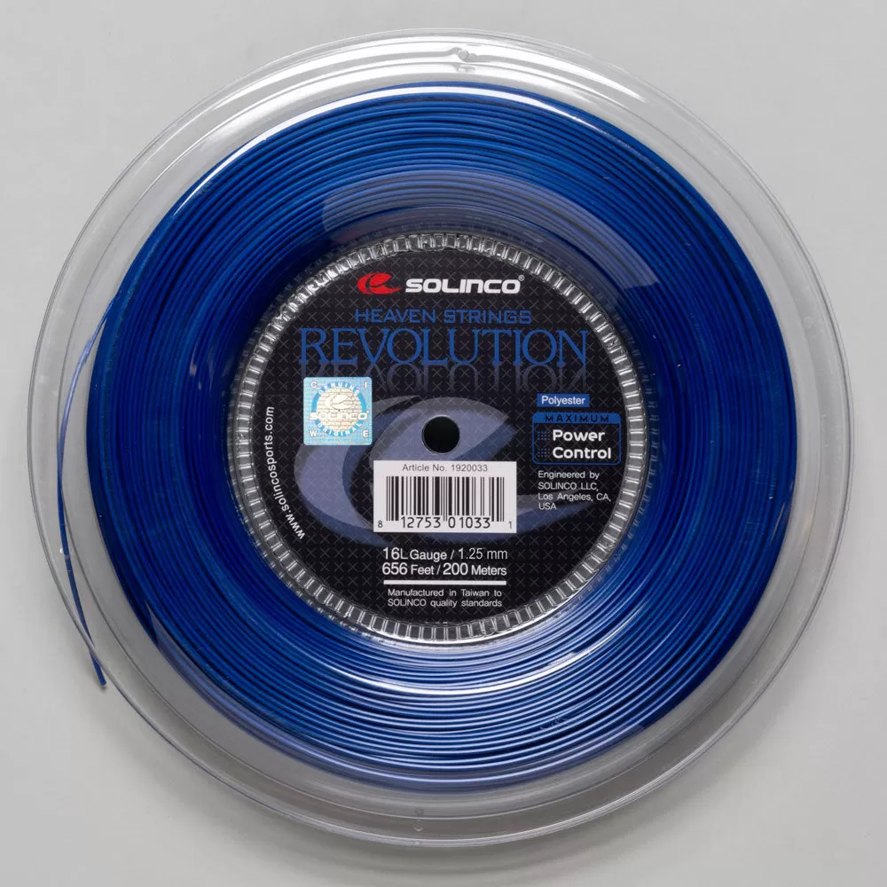 Solinco Revolution 16L 1.25 656' Reel 1 Solinco Revolution 16L 1.25 656' Reel