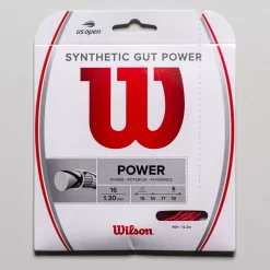 Wilson Synthetic Gut Power 16 -Next stop, Sports. 011836 red 1