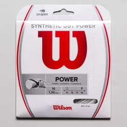 Wilson Synthetic Gut Power 16 -Next stop, Sports. 011836 wht 1