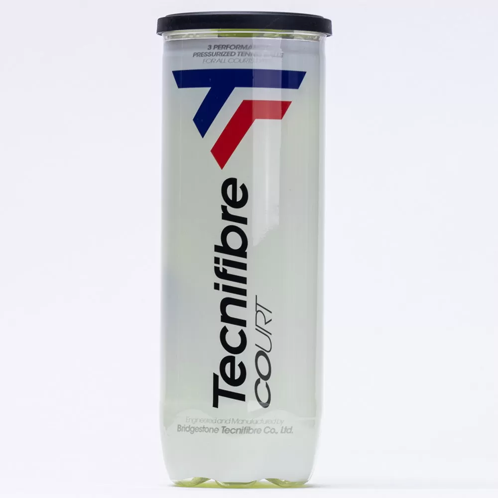 Tecnifibre Court Tennis Balls 24 Cans 2 Tecnifibre Court Tennis Balls 24 Cans - Image 2