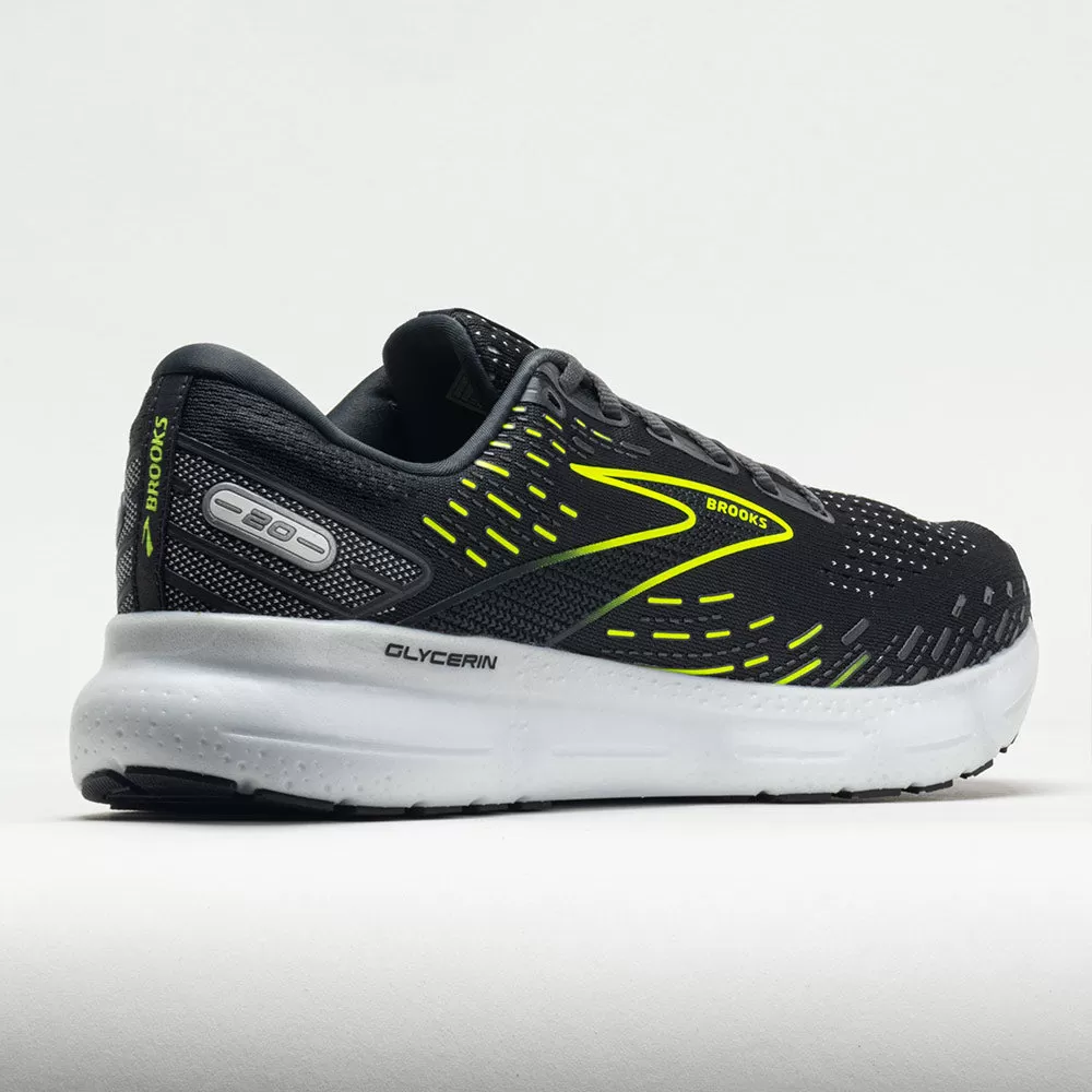 Brooks Glycerin 20 Men's Ebony/White/Nightlife 6 Brooks Glycerin 20 Men's Ebony/White/Nightlife - Image 6
