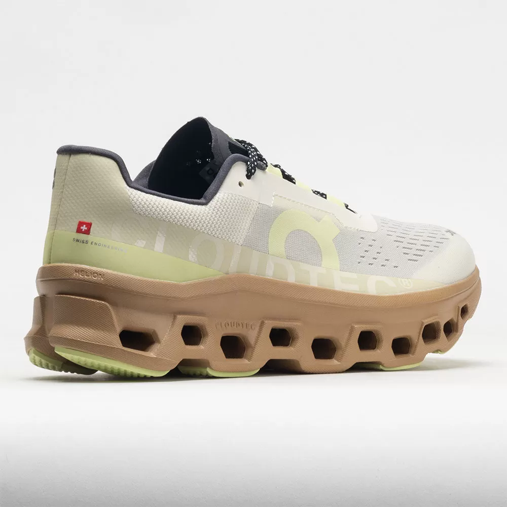 On Running On Cloudmonster Men's Cream/Dune 6 On Running On Cloudmonster Men's Cream/Dune - Image 6