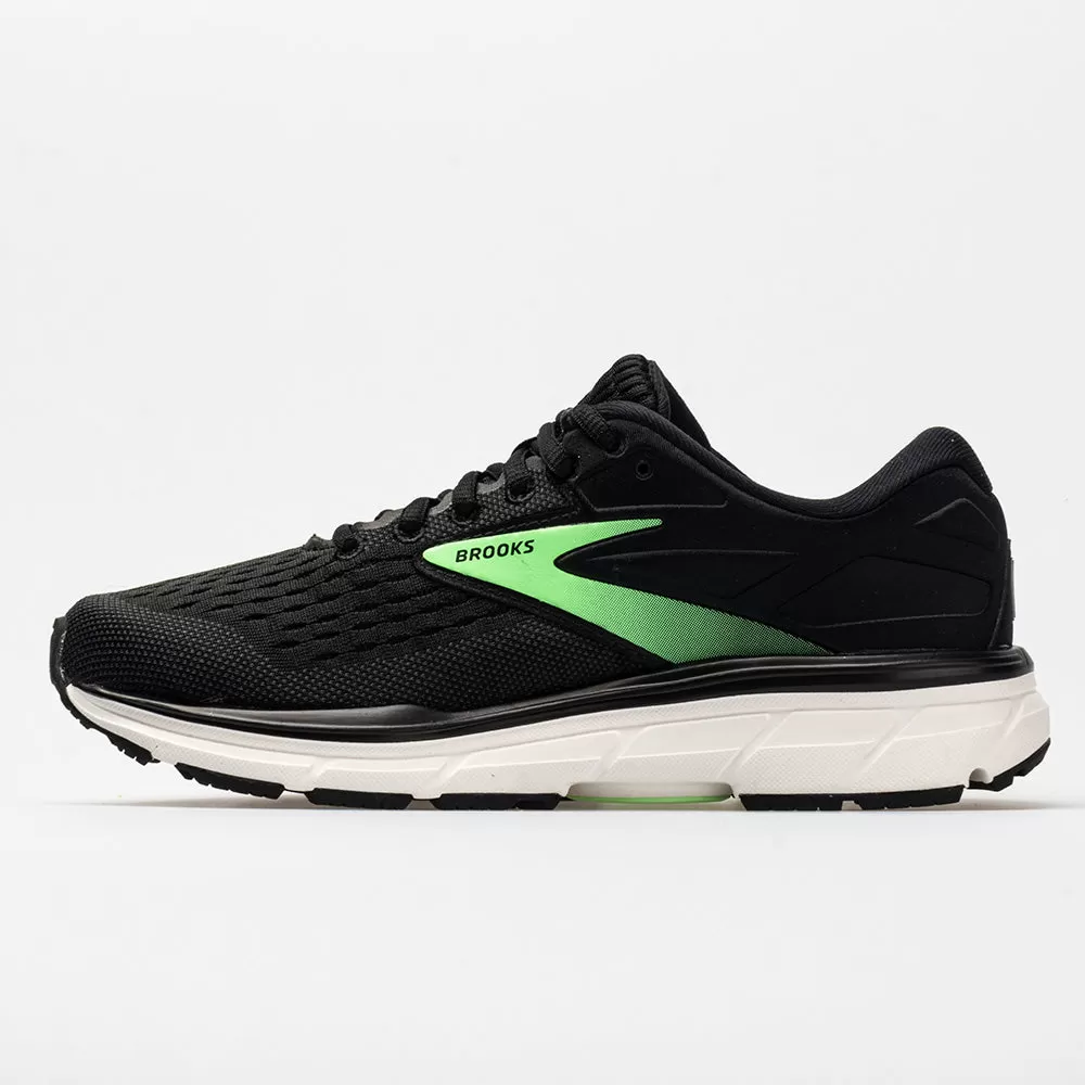 Brooks Dyad 11 Women's Black/Ebony/Green 2 Brooks Dyad 11 Women's Black/Ebony/Green - Image 2