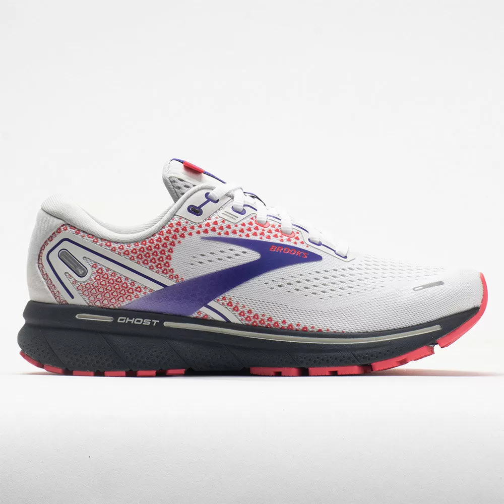 Brooks Ghost 14 Women's White/Purple/Coral 1 Brooks Ghost 14 Women's White/Purple/Coral