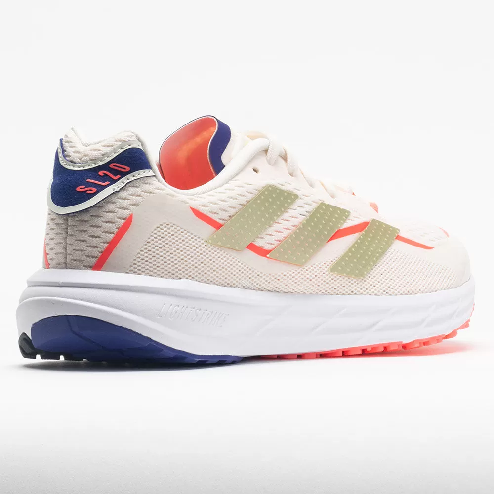 Adidas SL20.3 Women's Chalk White/Sandy Beige/Turbo 6 Adidas SL20.3 Women's Chalk White/Sandy Beige/Turbo - Image 6
