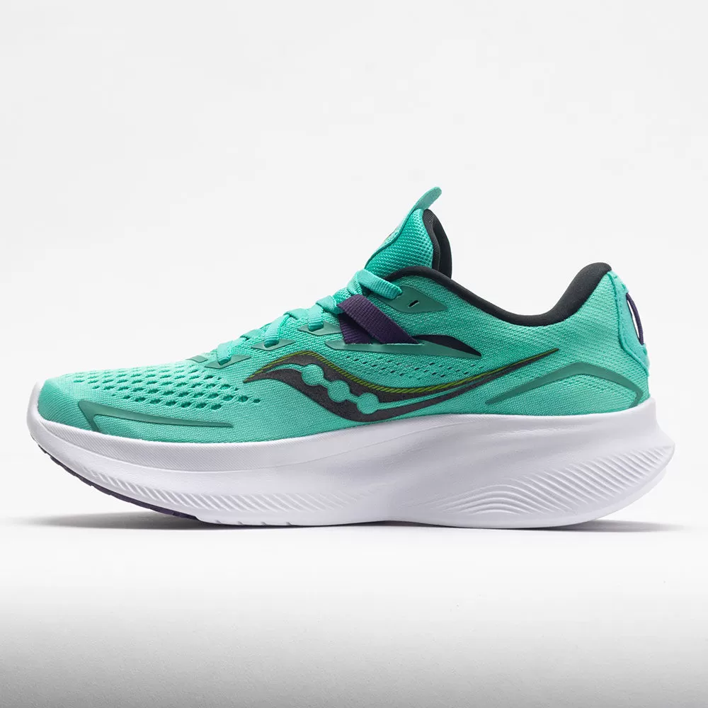 Saucony Ride 15 Women's Cool Mint/Acid 2 Saucony Ride 15 Women's Cool Mint/Acid - Image 2