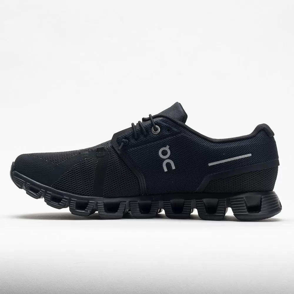 On Running On Cloud 5 Men's All Black 2 On Running On Cloud 5 Men's All Black - Image 2