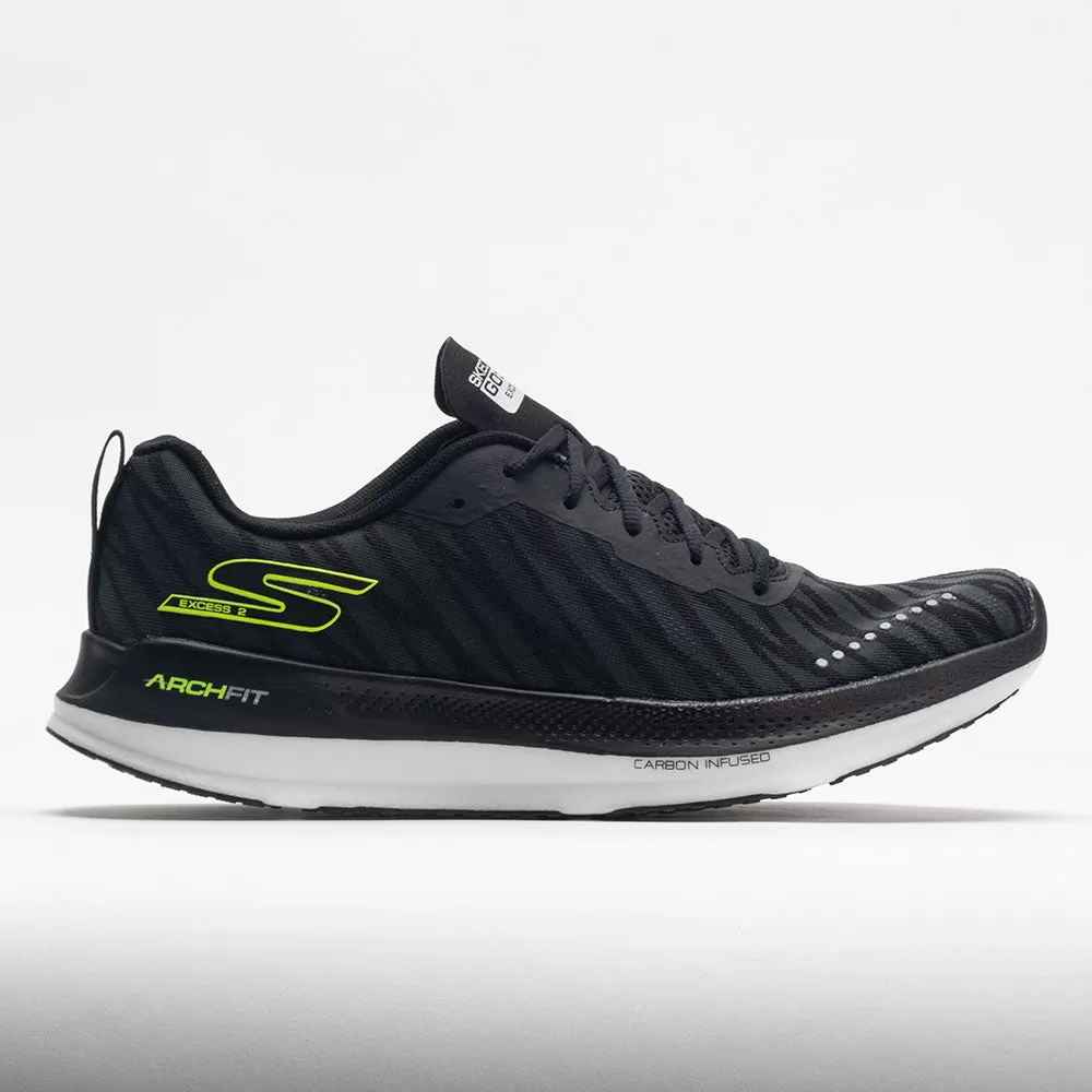 Skechers GOrun Razor Excess 2 Men's Black/White/Green 1 Skechers GOrun Razor Excess 2 Men's Black/White/Green