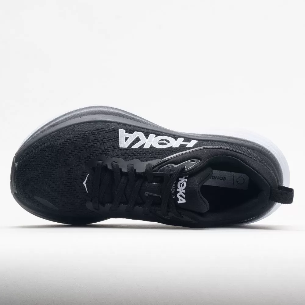 HOKA Bondi 8 Women's Black/White 3 HOKA Bondi 8 Women's Black/White - Image 3
