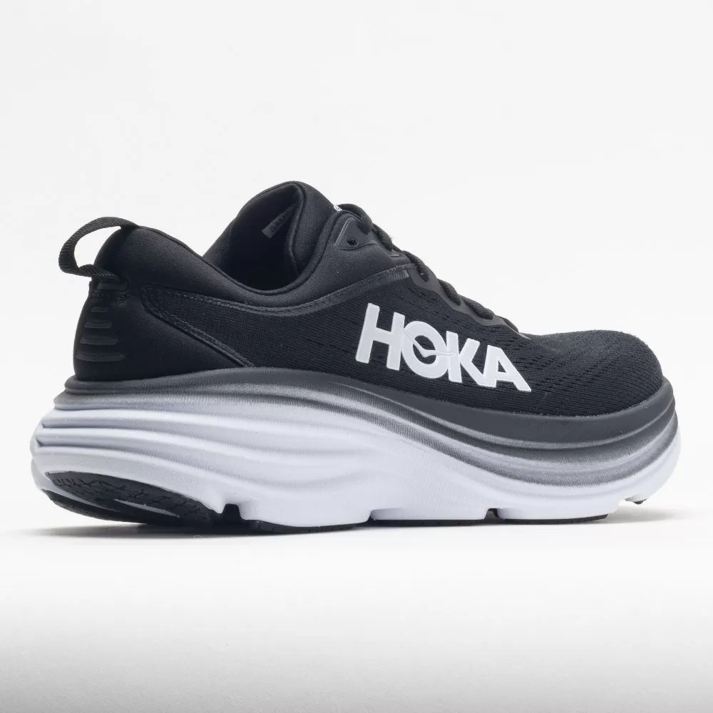 HOKA Bondi 8 Women's Black/White 6 HOKA Bondi 8 Women's Black/White - Image 6