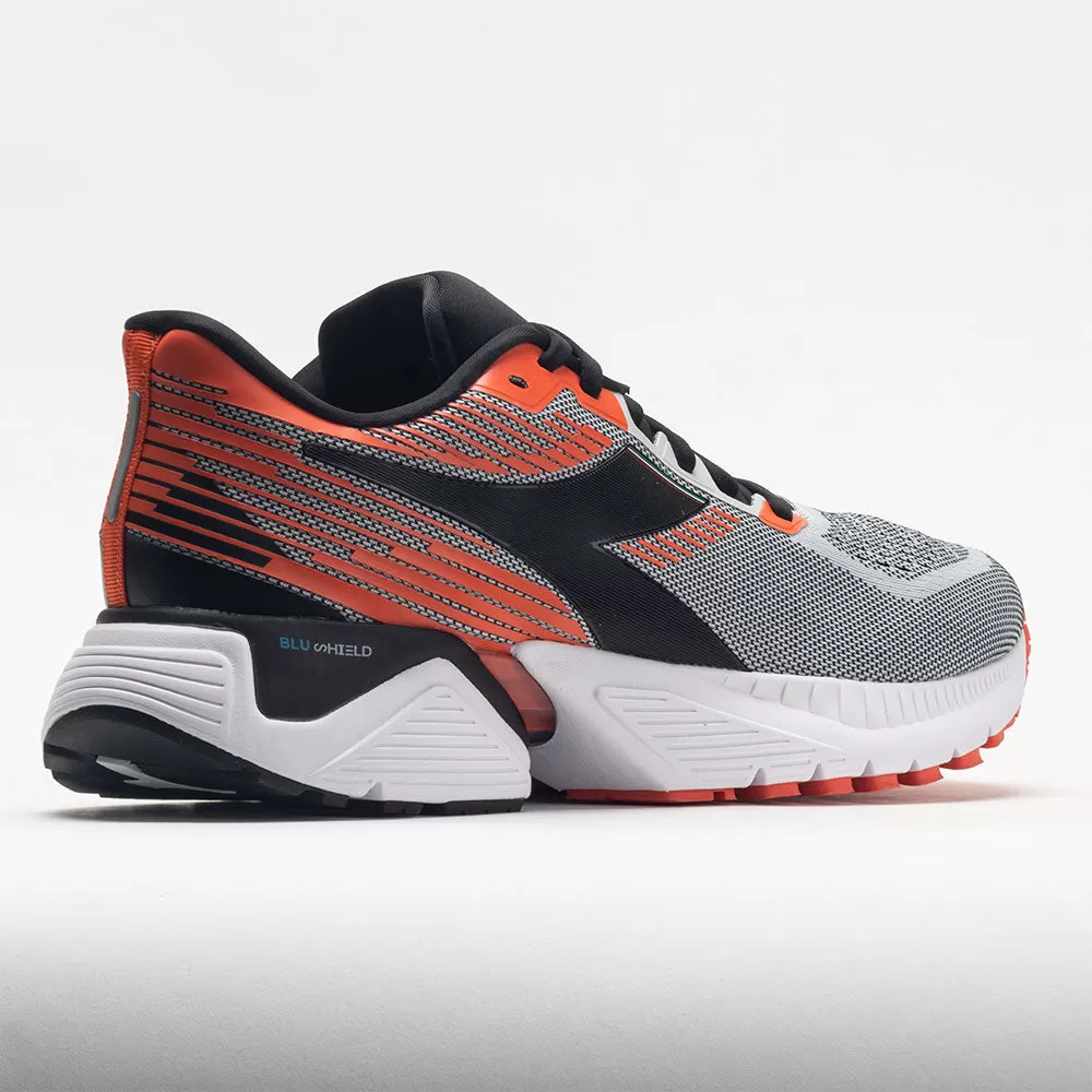 Diadora Mythos Blushield Vigore Men's Silver/Black/Mandarin 6 Diadora Mythos Blushield Vigore Men's Silver/Black/Mandarin - Image 6