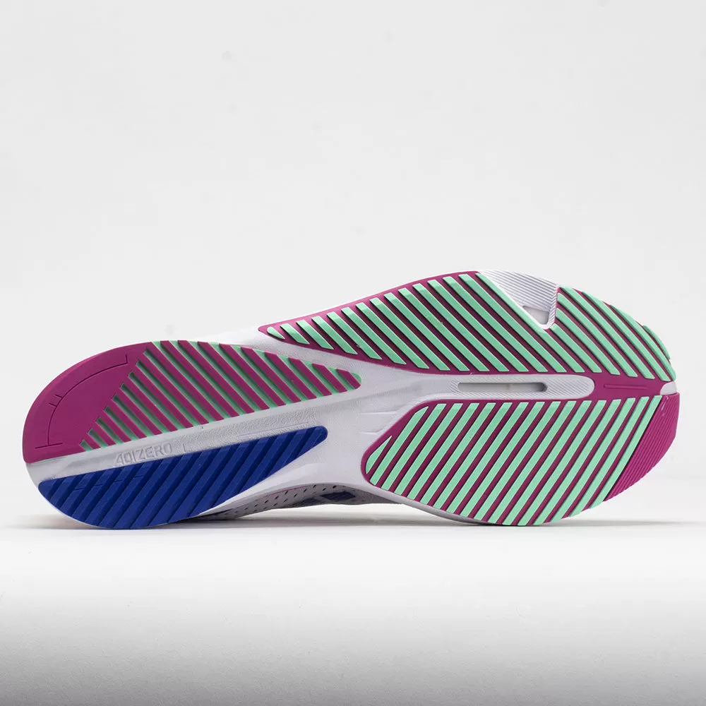 Adidas Adizero SL Men's White/Lucid Blue/Lucid Fuchsia 4 Adidas Adizero SL Men's White/Lucid Blue/Lucid Fuchsia - Image 4