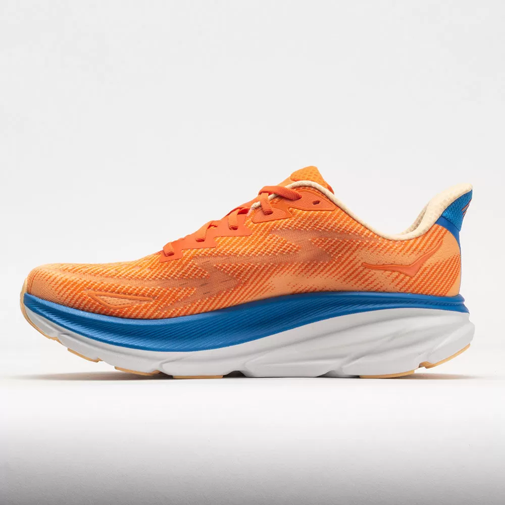 HOKA Clifton 9 Men's Vibrant Orange/Impala 2 HOKA Clifton 9 Men's Vibrant Orange/Impala - Image 2