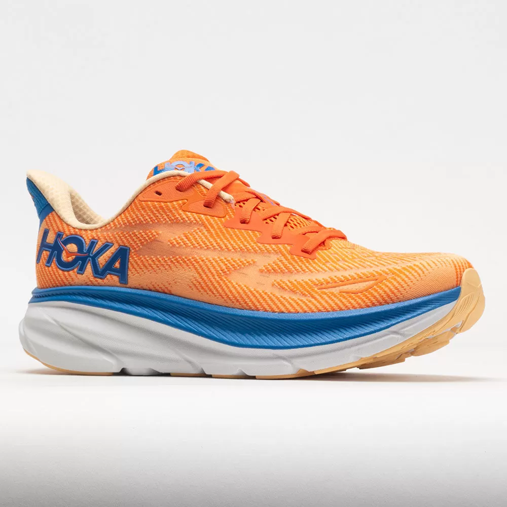 HOKA Clifton 9 Men's Vibrant Orange/Impala 5 HOKA Clifton 9 Men's Vibrant Orange/Impala - Image 5
