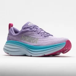 HOKA Bondi 8 Women's Chalk Violet/Pastel Lilac -Next stop, Sports. 049223 5