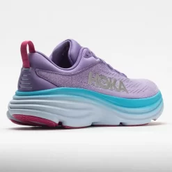 HOKA Bondi 8 Women's Chalk Violet/Pastel Lilac -Next stop, Sports. 049223 6