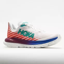 HOKA Mach 5 Women's White/Flame -Next stop, Sports. 049251 5