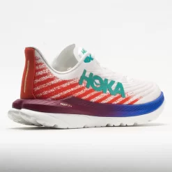 HOKA Mach 5 Women's White/Flame -Next stop, Sports. 049251 6