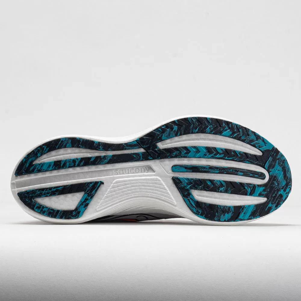 Saucony Endorphin Speed 3 Men's Concrete/VIZI 4 Saucony Endorphin Speed 3 Men's Concrete/VIZI - Image 4