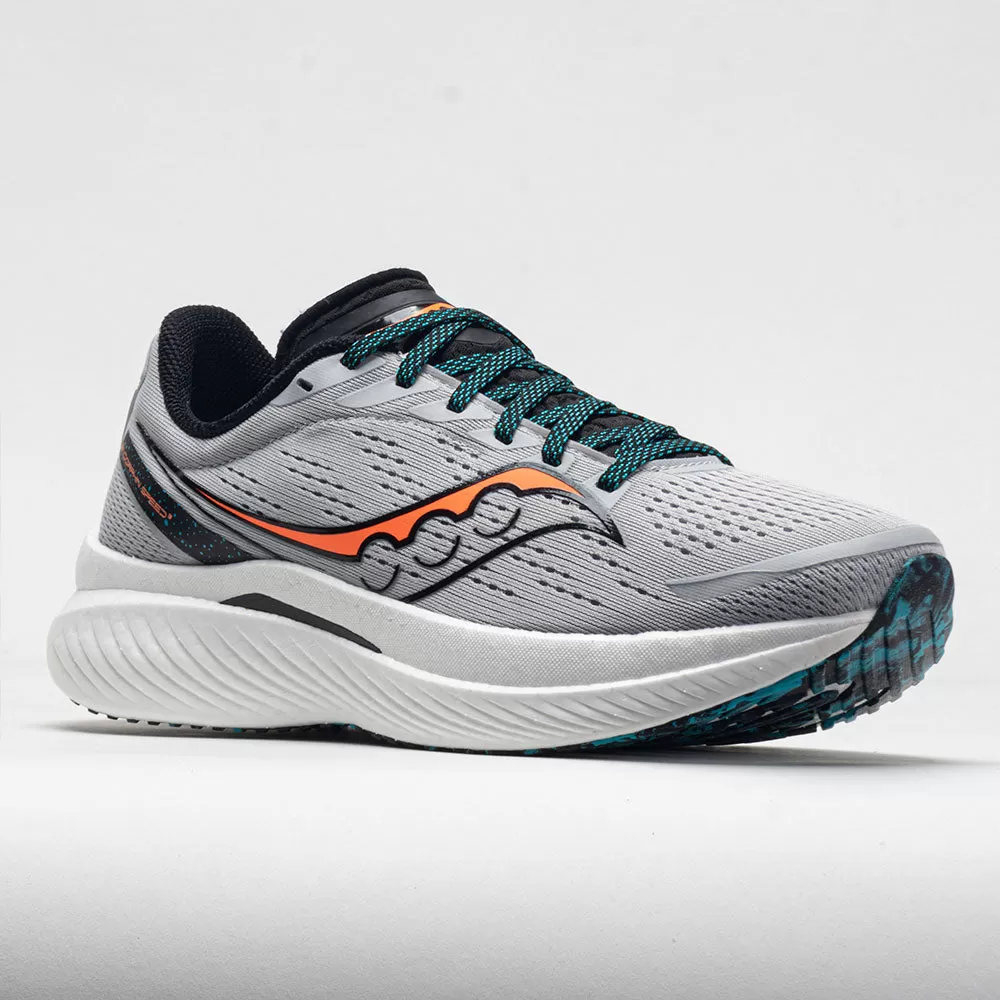 Saucony Endorphin Speed 3 Men's Concrete/VIZI 5 Saucony Endorphin Speed 3 Men's Concrete/VIZI - Image 5