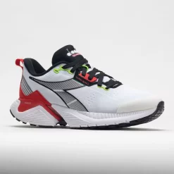 Diadora Mythos Blushield Vigore 2 Men's White/Black/Fiery Red -Next stop, Sports. 049537 5