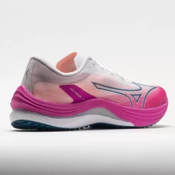 Mizuno Wave Rebellion Flash Women's White/Silver -Next stop, Sports. 049705 6