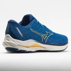 Mizuno Wave Inspire 19 Men's Snorkel Blue/Pale Marigold -Next stop, Sports. 049711 6