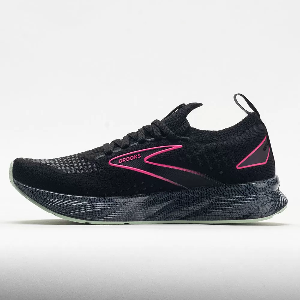 Brooks Levitate Stealthfit 6 Women's Black/Pink 2 Brooks Levitate Stealthfit 6 Women's Black/Pink - Image 2