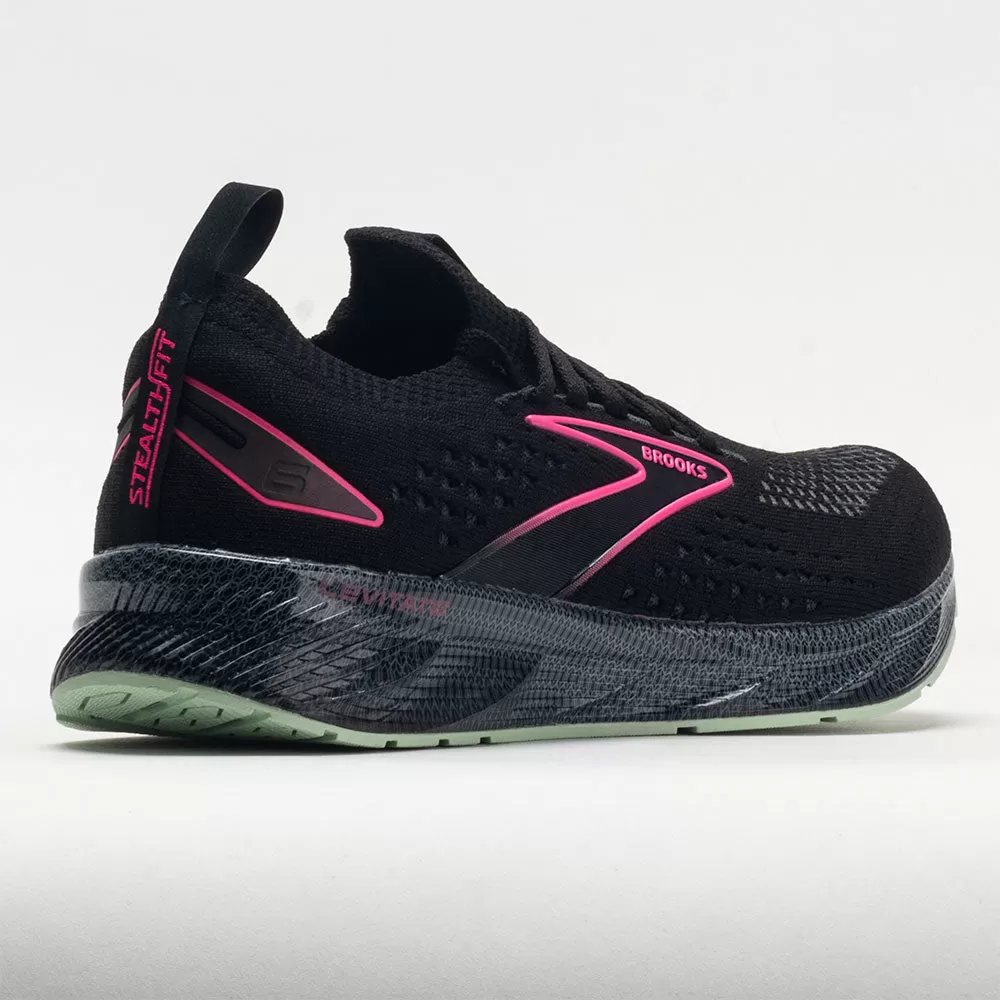Brooks Levitate Stealthfit 6 Women's Black/Pink 6 Brooks Levitate Stealthfit 6 Women's Black/Pink - Image 6