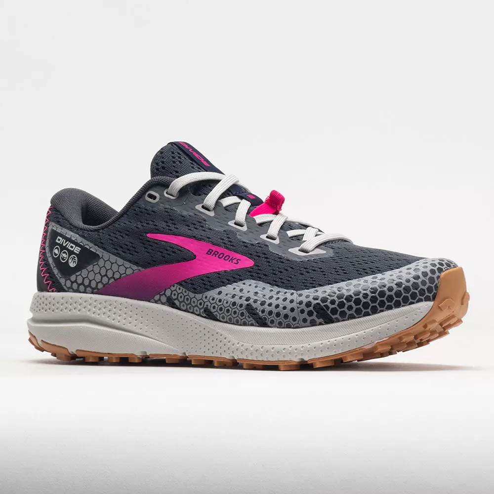 Brooks Divide 3 Women's Ebony/Grey/Pink 5 Brooks Divide 3 Women's Ebony/Grey/Pink - Image 5