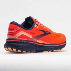 Brooks Ghost 15 Women's Coral/Navy/Peach -Next stop, Sports. 049858 6