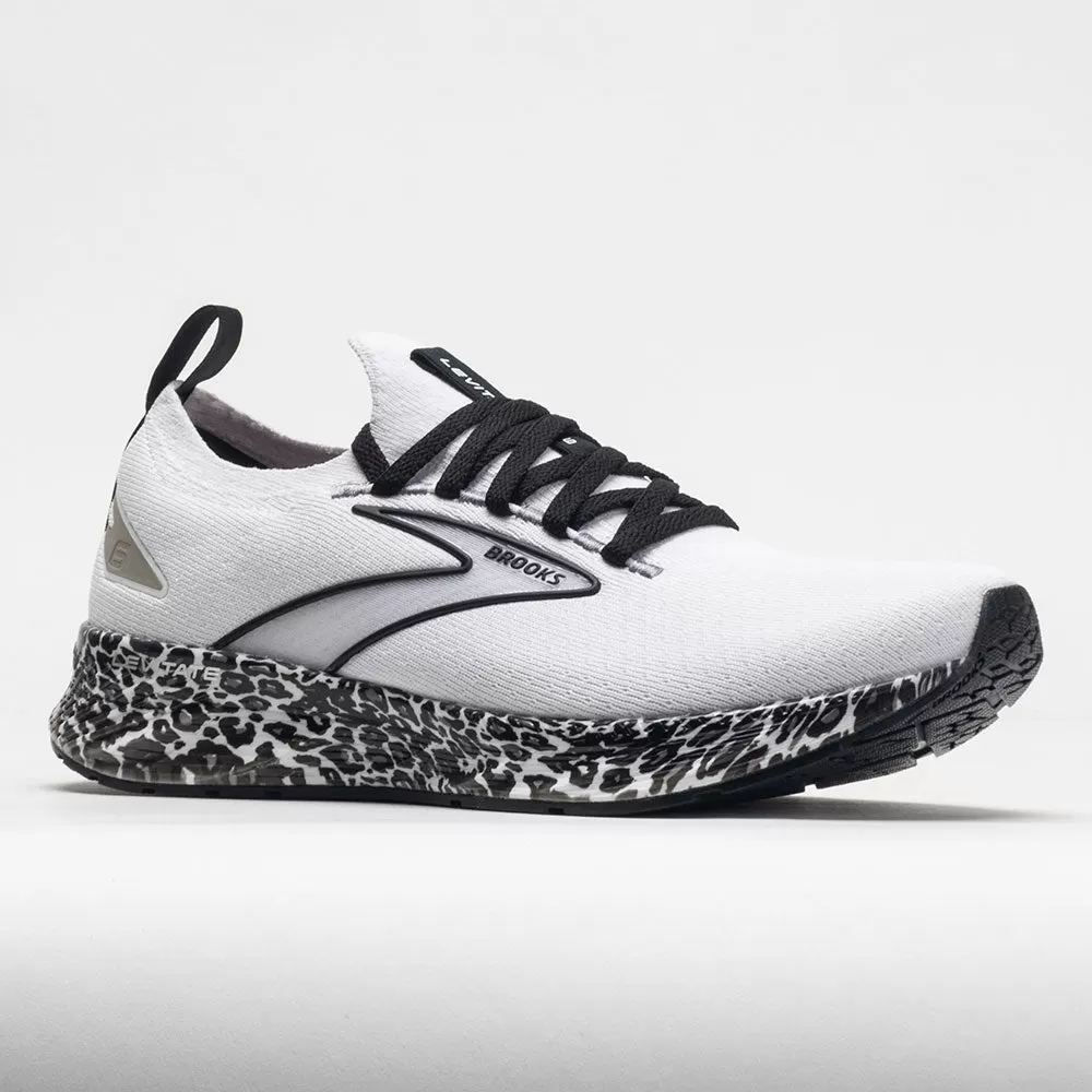 Brooks Levitate Stealthfit 6 Women's White/Black/Alloy 5 Brooks Levitate Stealthfit 6 Women's White/Black/Alloy - Image 5