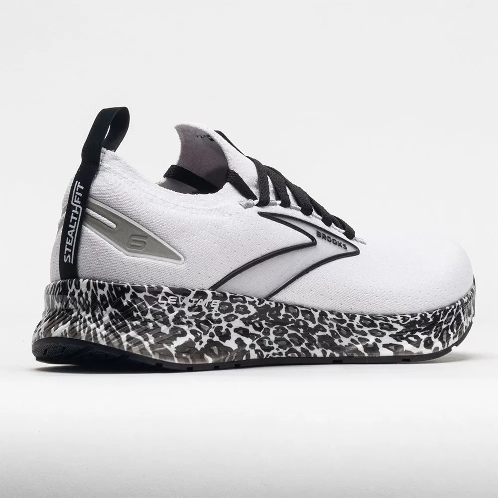 Brooks Levitate Stealthfit 6 Women's White/Black/Alloy 6 Brooks Levitate Stealthfit 6 Women's White/Black/Alloy - Image 6