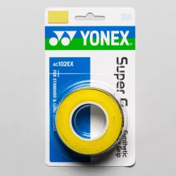 Yonex Super Grap Overgrip 3 Pack -Next stop, Sports. 060135 yel 1