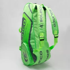 Solinco Tour 6-Pack Racquet Bag Neon Green 5 Solinco Tour 6-Pack Racquet Bag Neon Green -Next stop, Sports. 073146 3