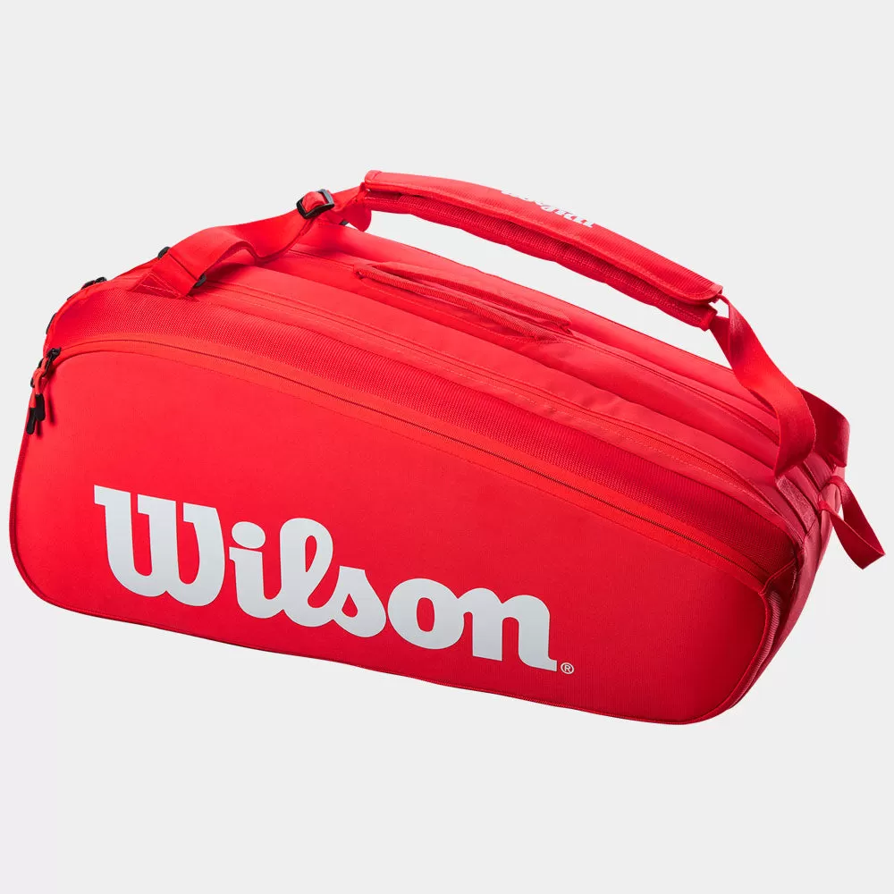 Wilson Super Tour 15 Pack Red 2 Wilson Super Tour 15 Pack Red - Image 2