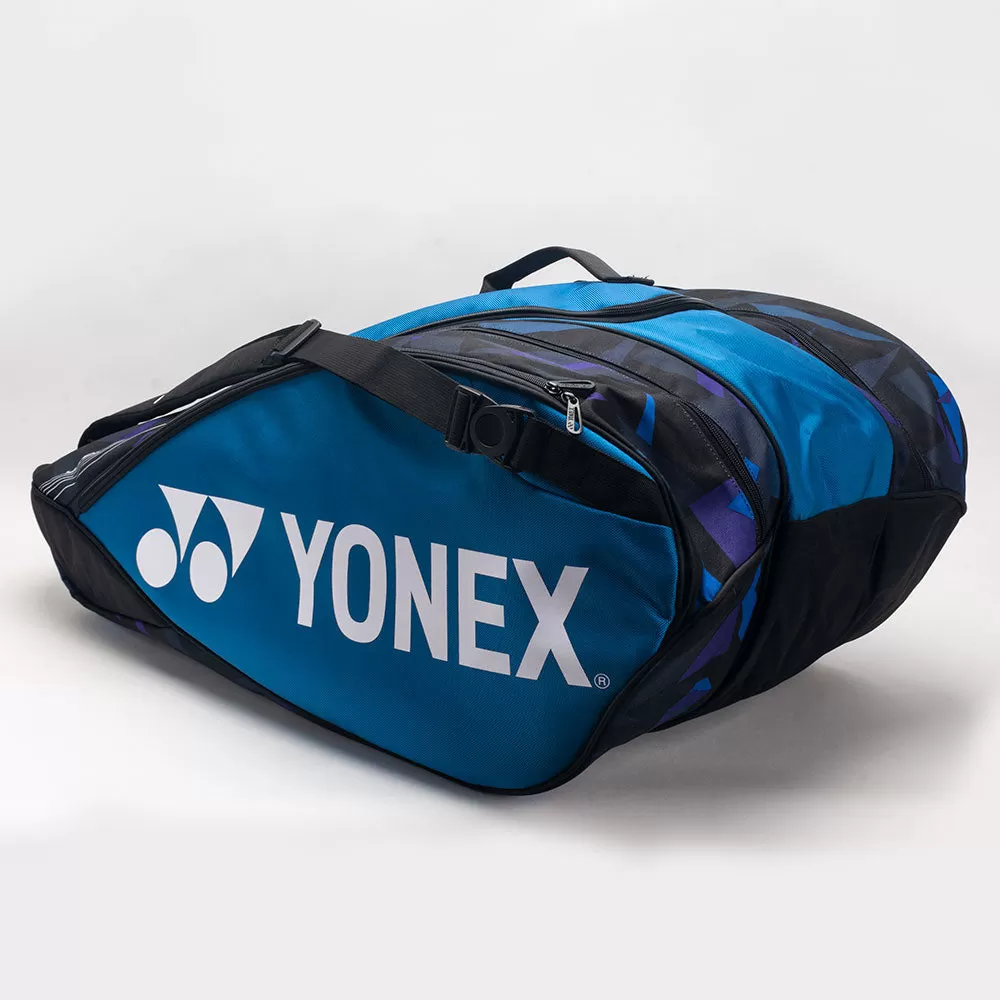 Yonex Pro 12 Pack Racquet Bag Fine Blue 1 Yonex Pro 12 Pack Racquet Bag Fine Blue