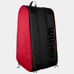 Wilson Super Tour 15 Pack Clash V2 Black/Red -Next stop, Sports. 073309 4