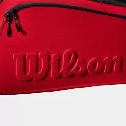 Wilson Super Tour 6 Pack Clash V2 Black/Red 7 Wilson Super Tour 6 Pack Clash V2 Black/Red -Next stop, Sports. 073311 3