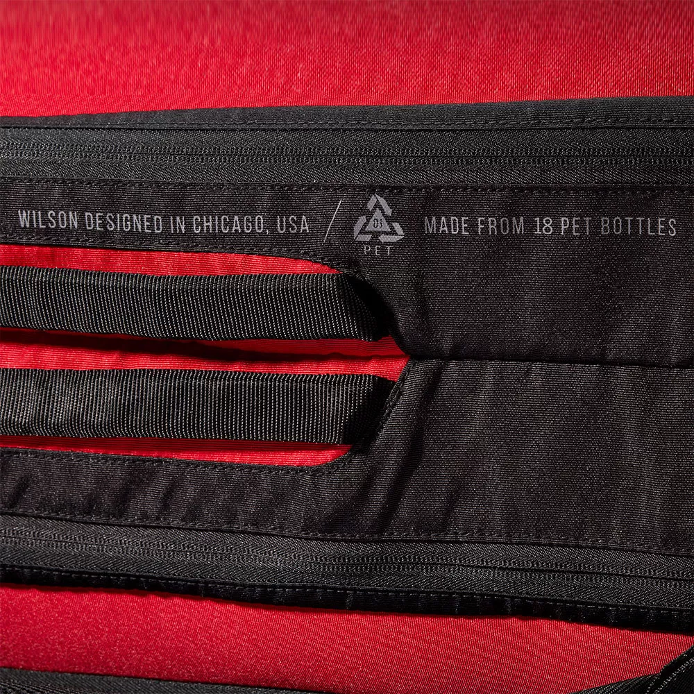 Wilson Super Tour 6 Pack Clash V2 Black/Red 5 Wilson Super Tour 6 Pack Clash V2 Black/Red - Image 5