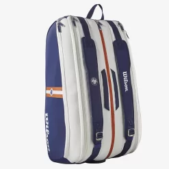 Wilson Roland Garros Super Tour 15 Pack Navy/White/Clay 6 Wilson Roland Garros Super Tour 15 Pack Navy/White/Clay -Next stop, Sports. 073374 3