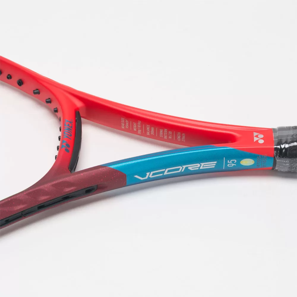 Yonex VCORE 95 310g Tango Red 4 Yonex VCORE 95 310g Tango Red - Image 4