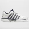 K-Swiss Hypercourt Express Leather Men's White/Navy/Silver
