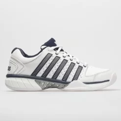 K-Swiss Hypercourt Express Leather Men's White/Navy/Silver