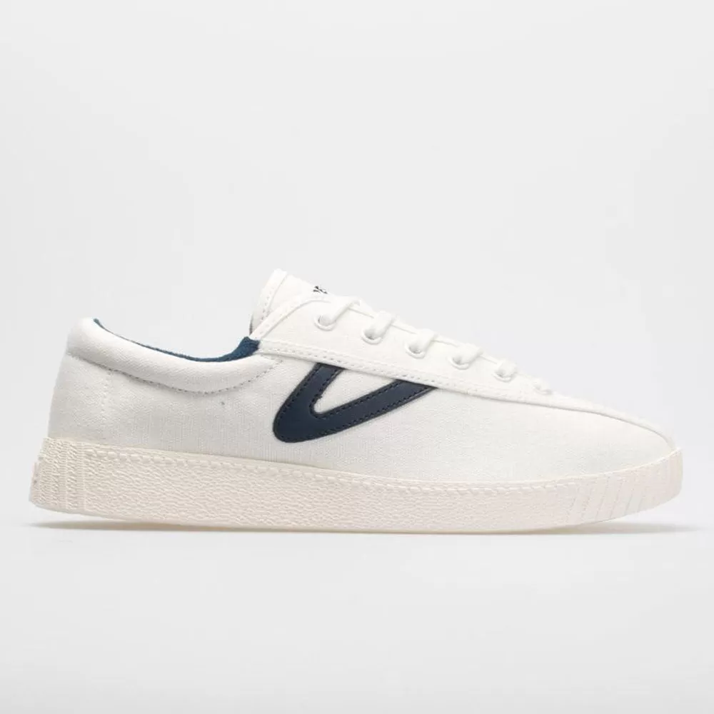 Tretorn Nylite Plus Canvas Women's Vintage White/Navy 1 Tretorn Nylite Plus Canvas Women's Vintage White/Navy