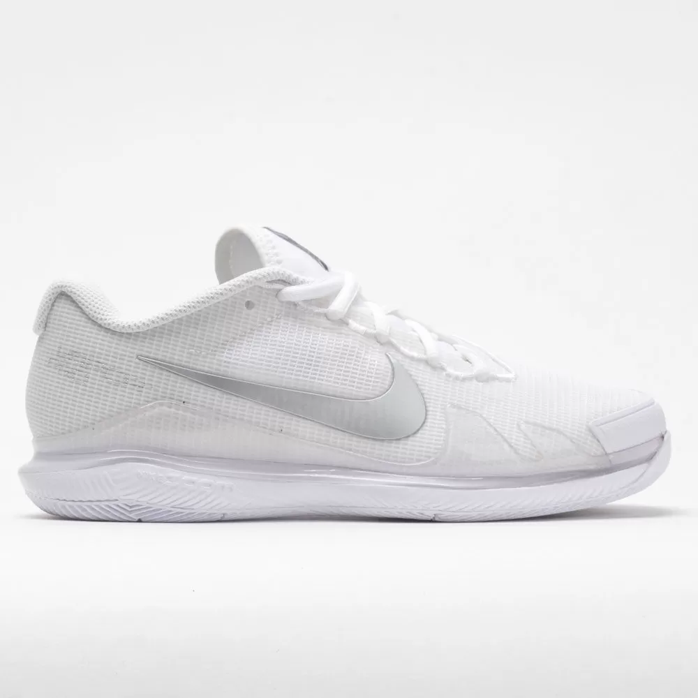 Nike Air Zoom Vapor Pro Women's White/Metallic Silver 1 Nike Air Zoom Vapor Pro Women's White/Metallic Silver