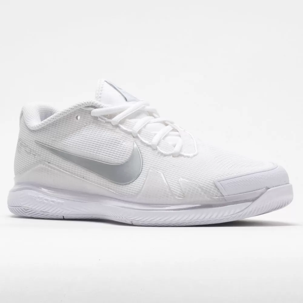 Nike Air Zoom Vapor Pro Women's White/Metallic Silver 5 Nike Air Zoom Vapor Pro Women's White/Metallic Silver - Image 5