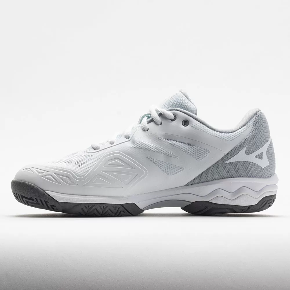 Mizuno Wave Exceed Light AC Women's White/Silver 2 Mizuno Wave Exceed Light AC Women's White/Silver - Image 2