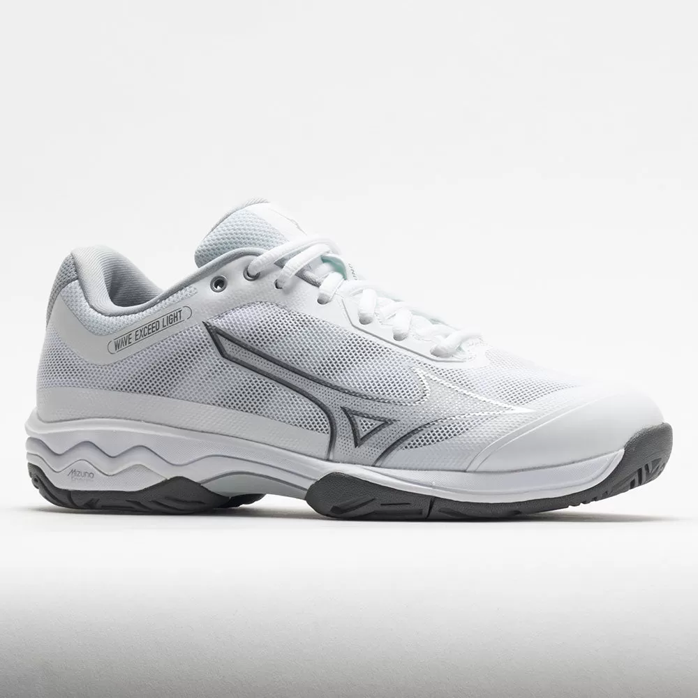 Mizuno Wave Exceed Light AC Women's White/Silver 5 Mizuno Wave Exceed Light AC Women's White/Silver - Image 5