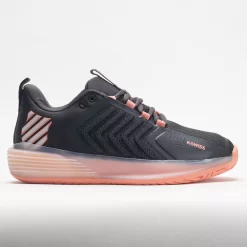 K-Swiss Ultrashot 3 Women's Asphalt/Peach Amber/White